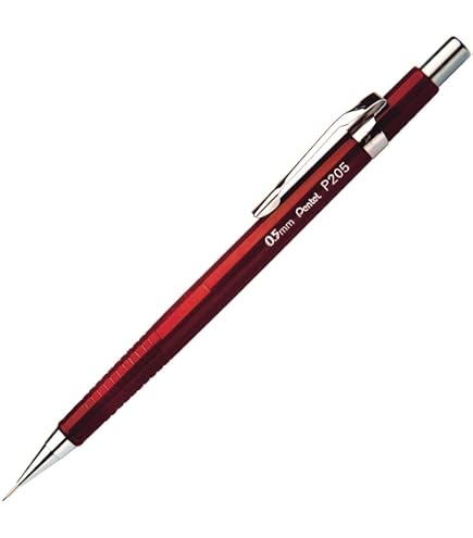 Lapiseira Sharp P200 Pentel 0.5 mm Vinho | Amazon.com.br